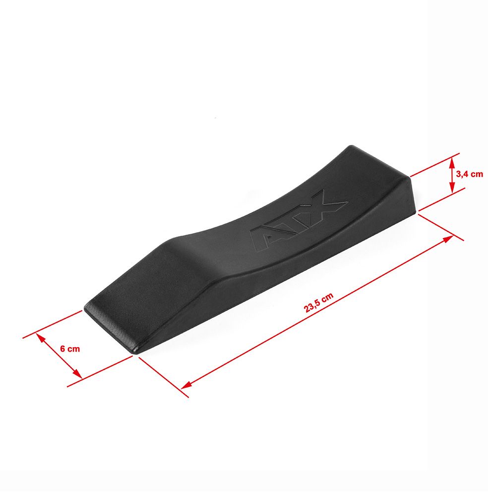 Dead Wedge kile for vektstang 325 mm hardgummi side