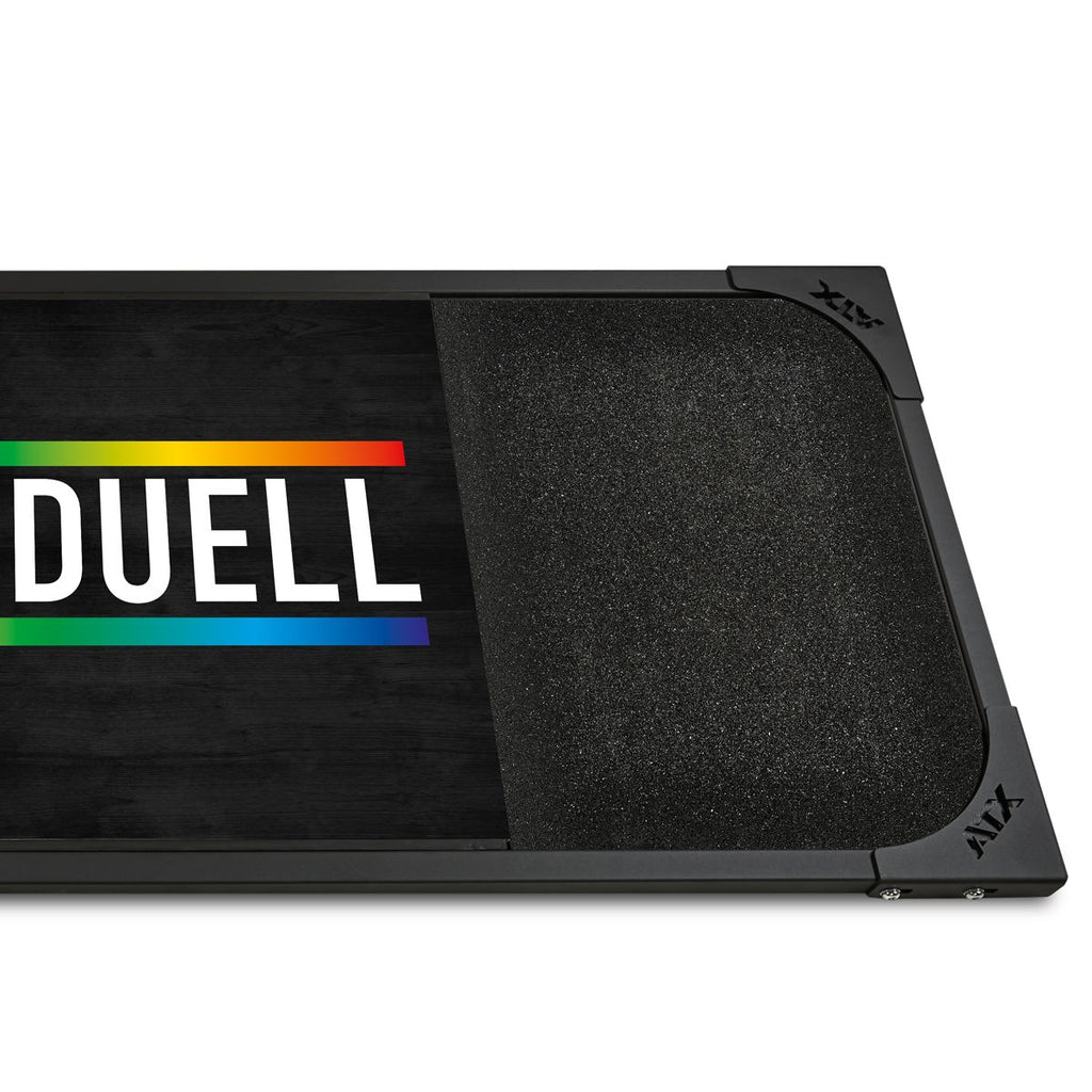 Nærbilde av materialet i Deadlift-plattform 250 x 88 cm gummigranulat 50 mm