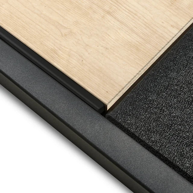 Deadlift-plattform 250 x 88 cm helgummi 50 mm ATX Classic bruk i styrkerom