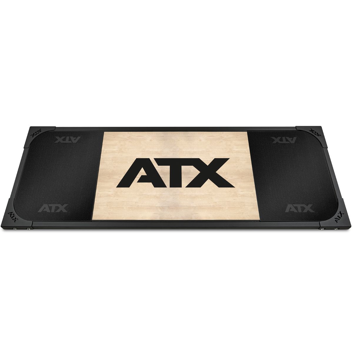 Deadlift-plattform 250 x 88 cm helgummi 50 mm ATX Classic detalj av overflate