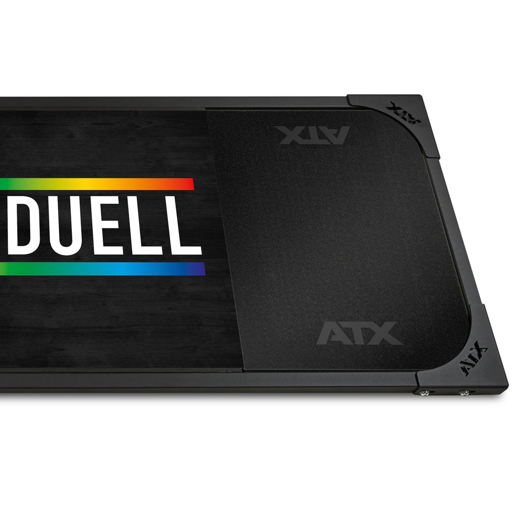 Deadlift-plattform 250 x 88 cm helgummi 50 mm tilpasset montert