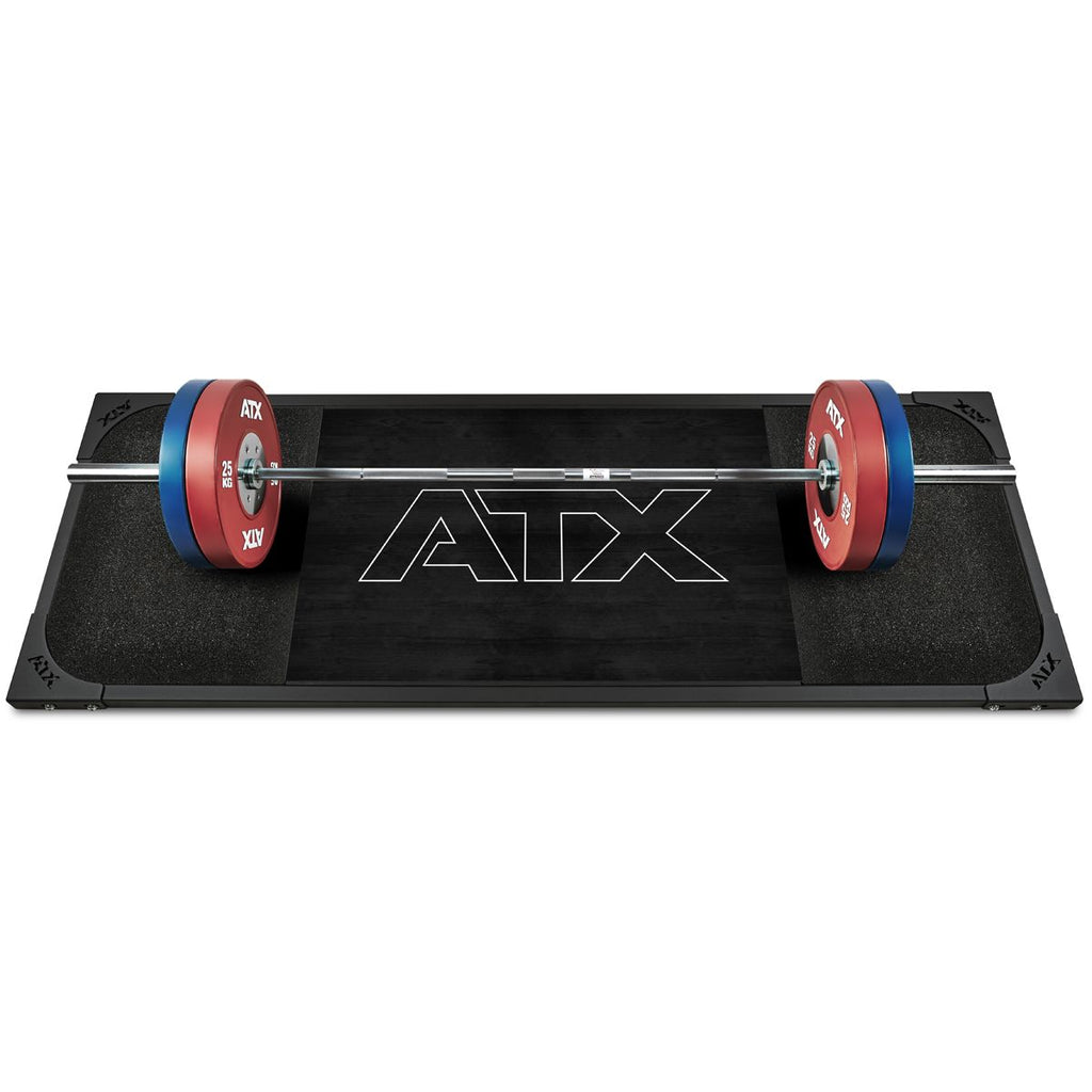 Deadlift-plattform 250x88 cm gummigranulat 50 mm Black forfra