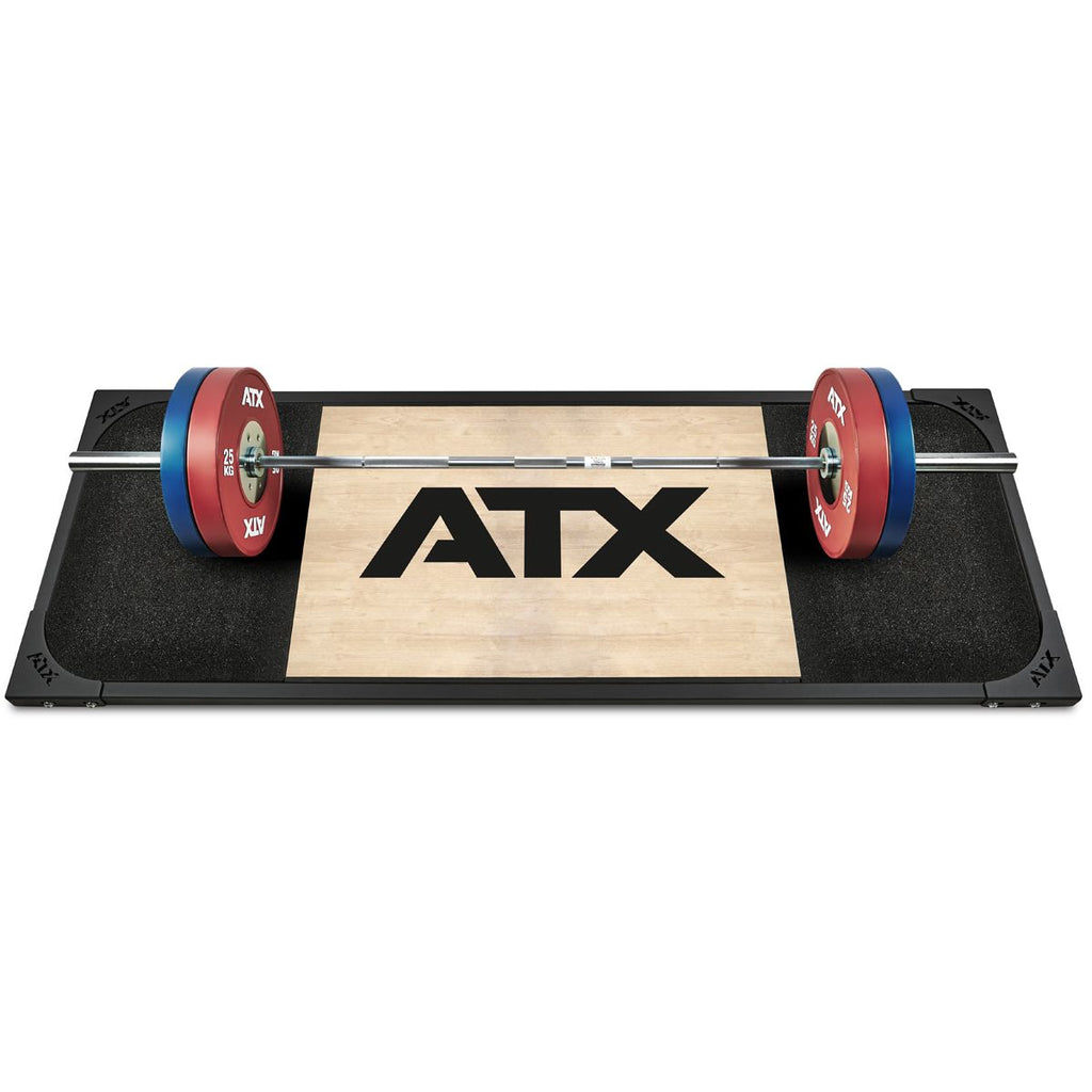 Deadlift-plattform 250x88 cm gummigranulat 50 mm Classic forfra
