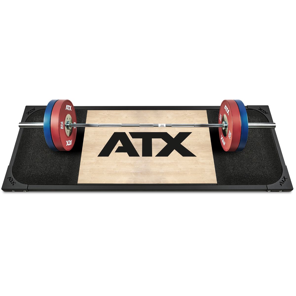 Deadlift-plattform 250x88 cm gummigranulat 50 mm Classic forfra