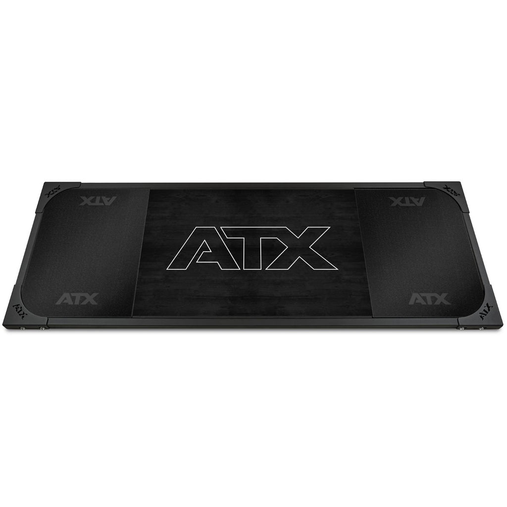Deadlift-plattform 250x88 cm helgummi 50 mm ATX Black detalj av materiale