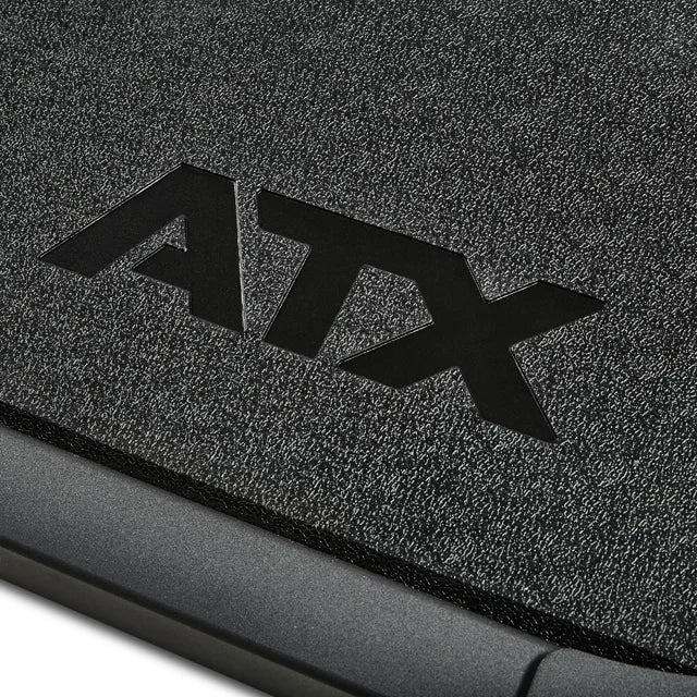 Deadlift-plattform 250x88 cm helgummi 50 mm ATX Black tekstur nærbilde