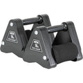 Delta Dumbbell 18 kg håndvekter i stål forfra