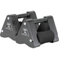 Delta Dumbbell 24 kg håndvekter i stål, forfra