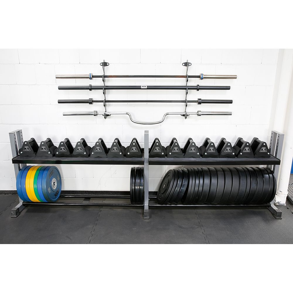 Delta Dumbbell 4-26 kg stål 30 mm grep bakside