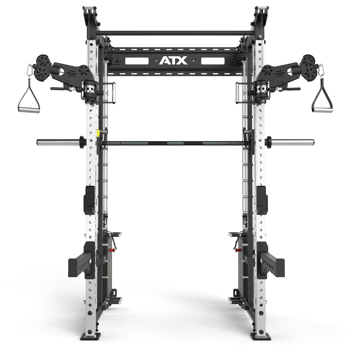 Detalj av kabelstasjon på Rack med Smith Machine