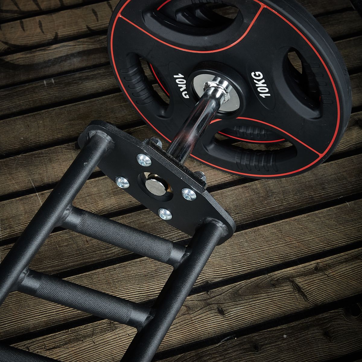 Detalj av grep på Diagonal Multi Grip Bar 30 mm 200 cm 18 kg maks 250 kg