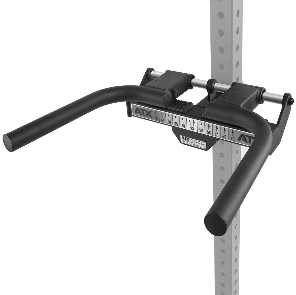 Dip bar justerbar bredde 16 kg maks 200 kg forfra