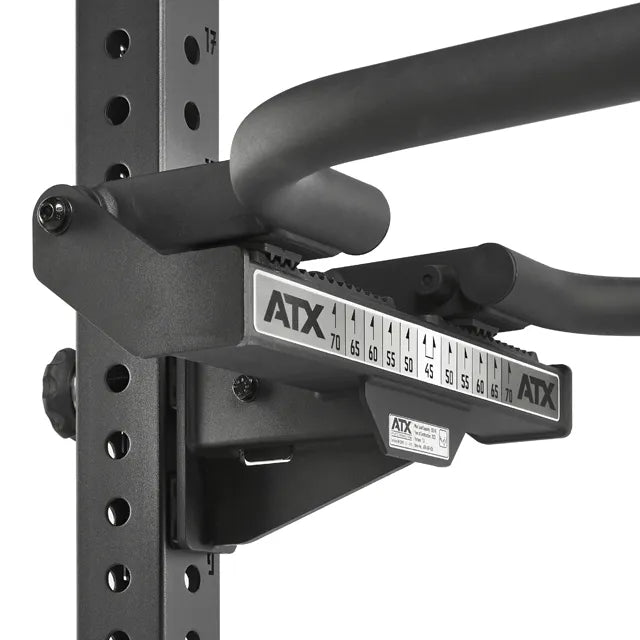 Dip bar justerbar bredde 16 kg maks 200 kg svart matt finish