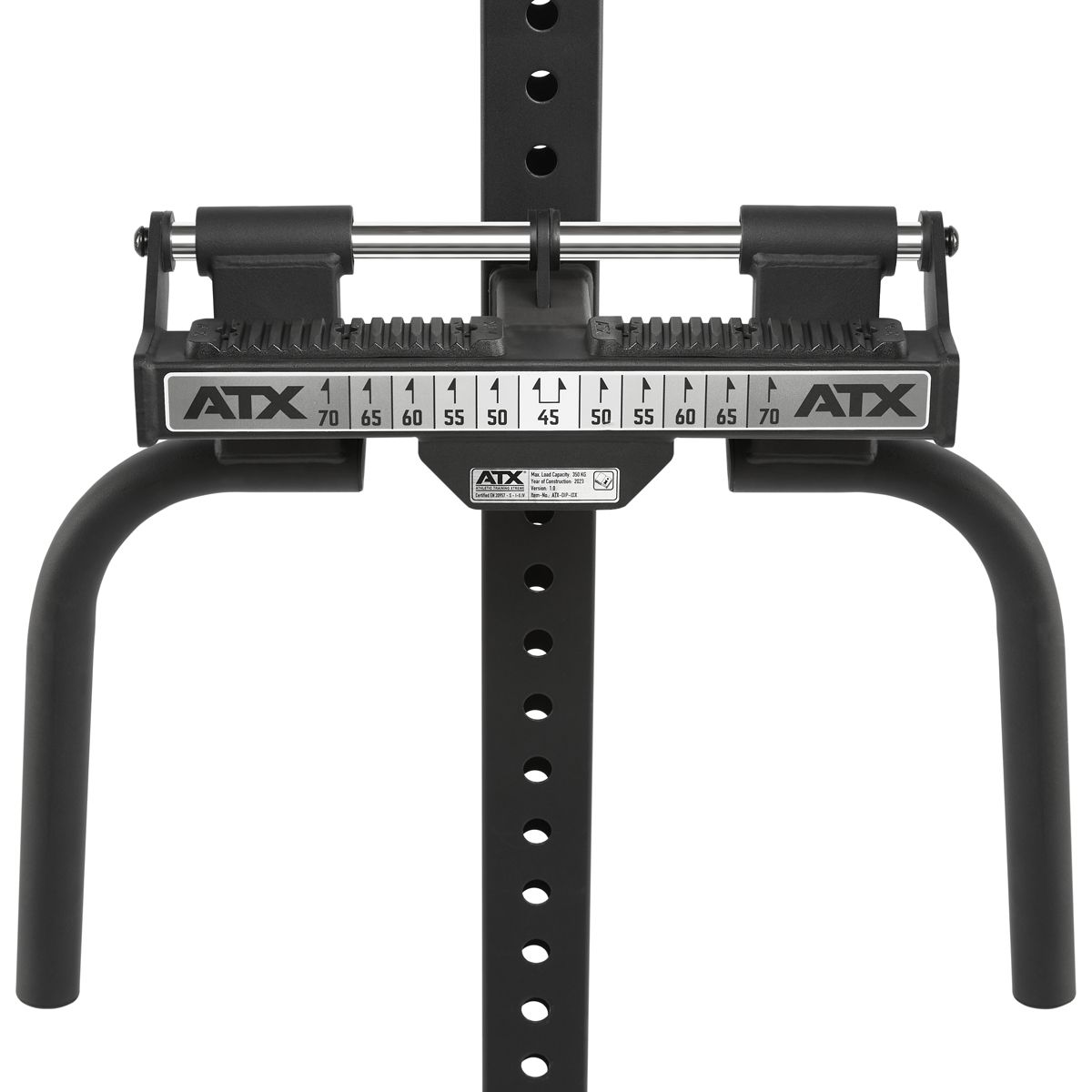 Dip bar justerbar bredde 16 kg maks 200 kg montert på vegg