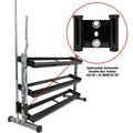 Double Bar Holder 30 mm forfra Megafitness Shop