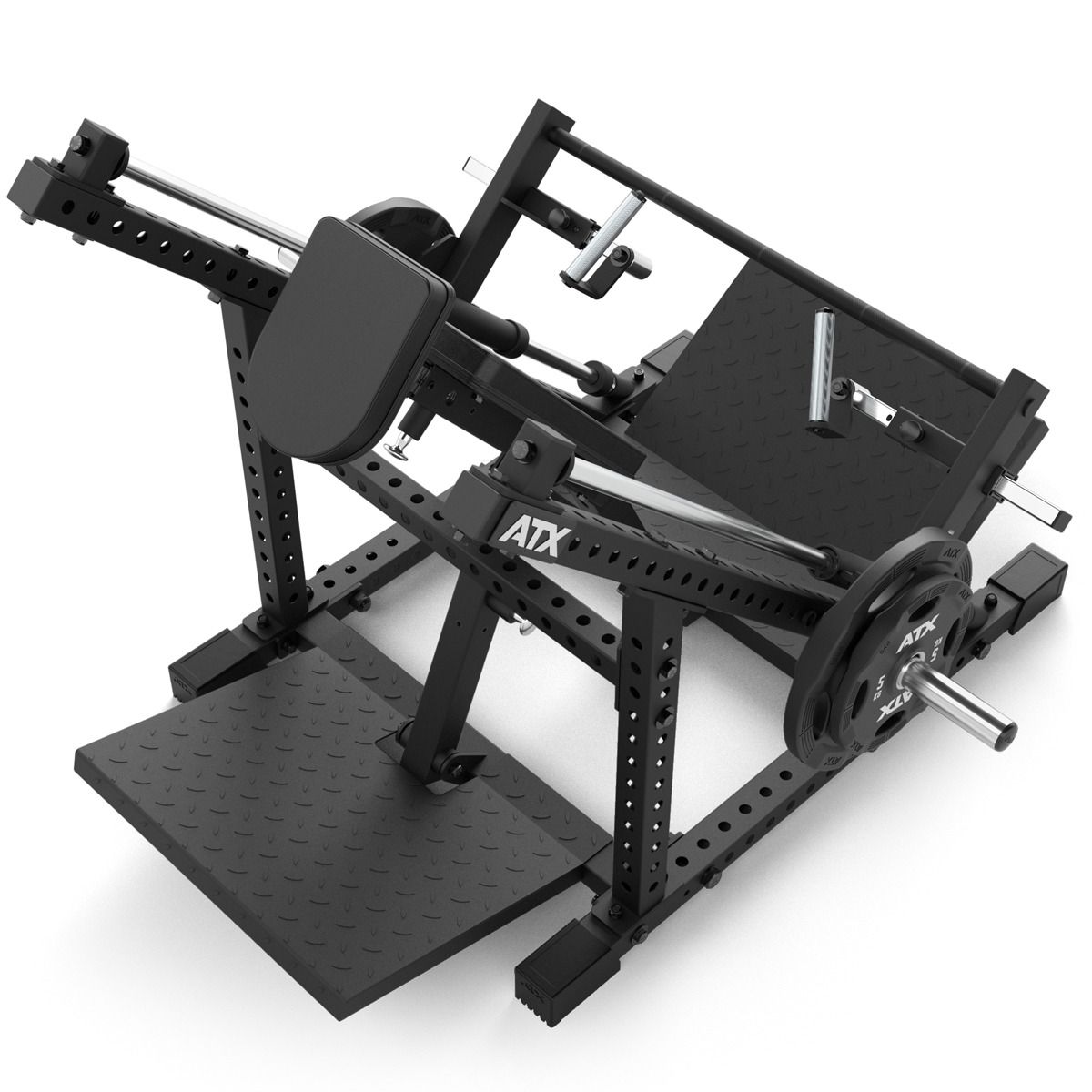 Double-side Linear Row romaskin platebelastet 136 kg detalj av ramme