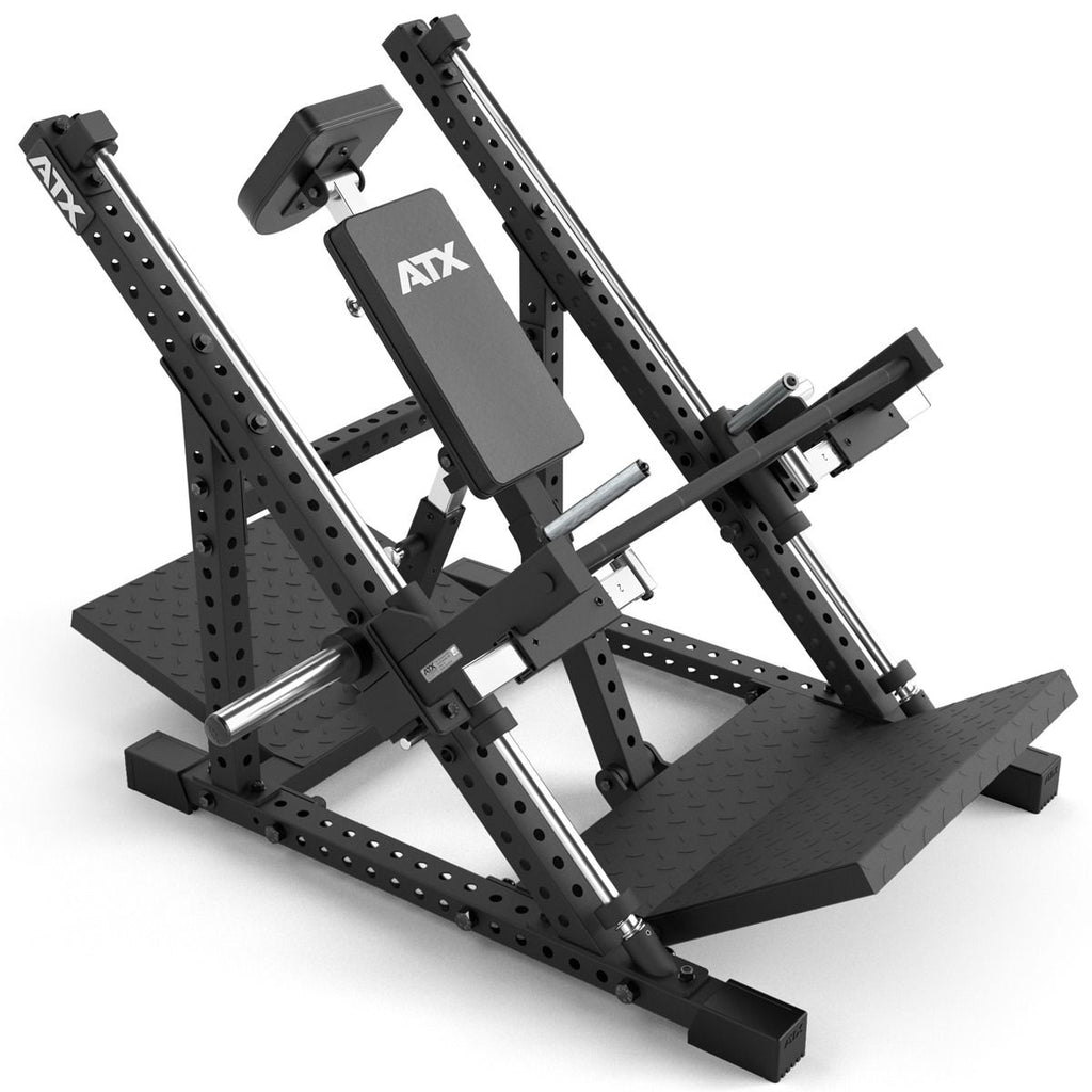Double-side Linear Row romaskin platebelastet 136 kg montert i treningsrom