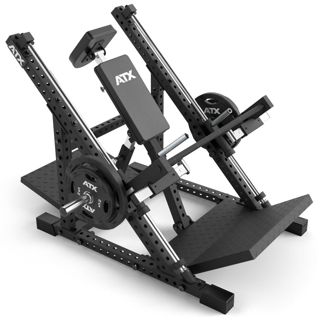 Double-side Linear Row romaskin platebelastet 136 kg nærbilde av håndtak
