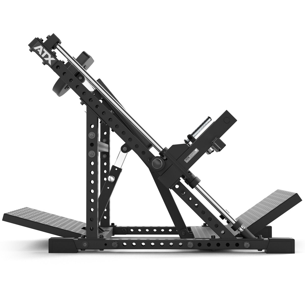 Double-side Linear Row romaskin platebelastet 136 kg bruk i treningsøkt