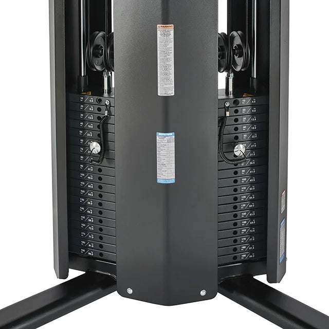 Dual Pulley Functional Trainer Compact 281 kg detalj av glidebaner