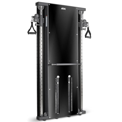 Duo veggmontert kabelstasjon med 2 x 60 kg vektstabel forfra