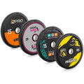 DYO Full Design Bumper Plates 5 kg helgummi 50 mm forfra