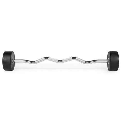 EZ Bar gummibelagt 20 kg, 32 mm grep, helstål forfra
