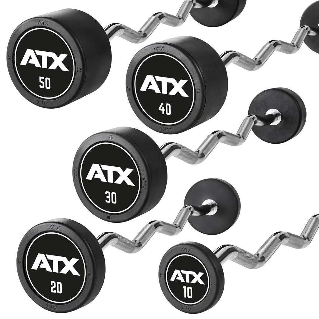 Detaljbilde av EZ Bar gummibelagt 20 kg, 32 mm grep, helstål