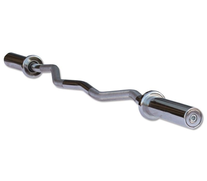 EZ-stang 50 mm x 120 cm krom helstål 6,7 kg forfra