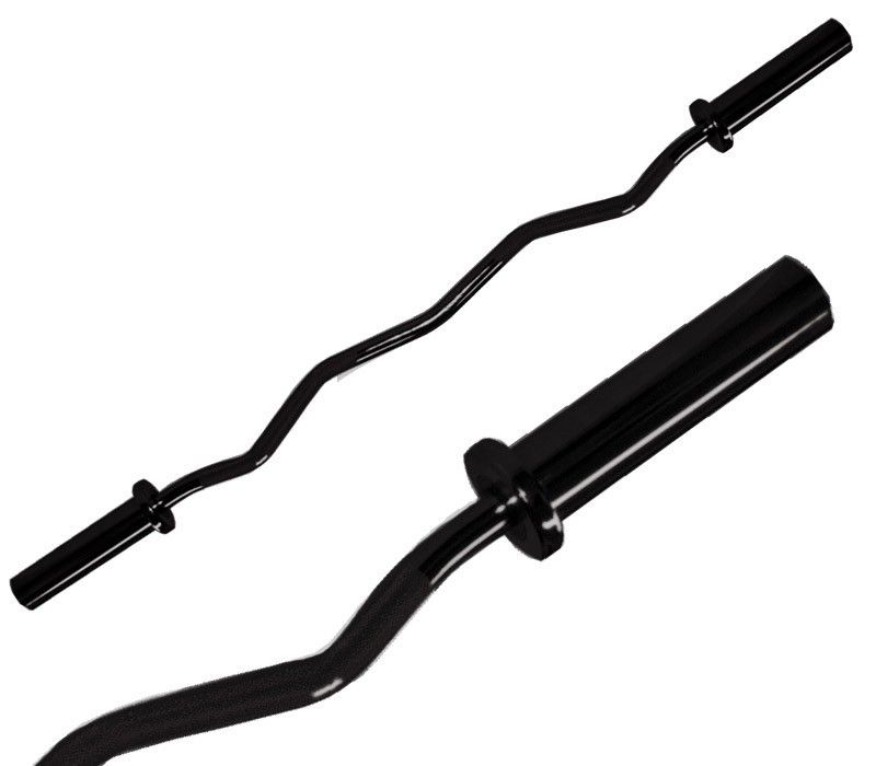 EZ-stang 50 mm x 120 cm svart black oxide bakside