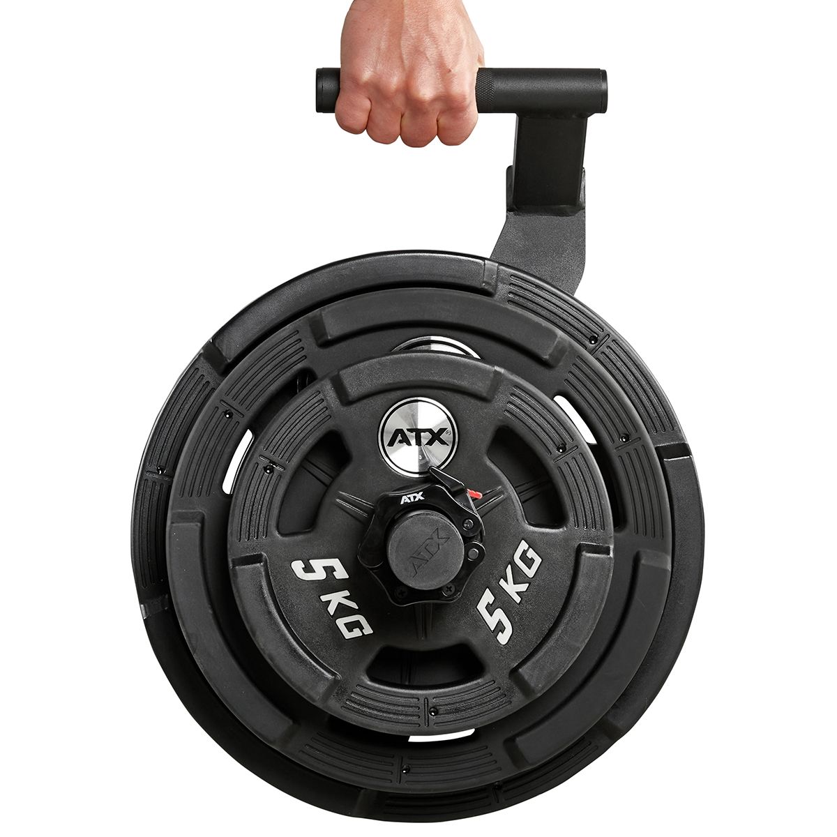 Montert Farmers Walk Handle 2x3 kg 200 kg kapasitet