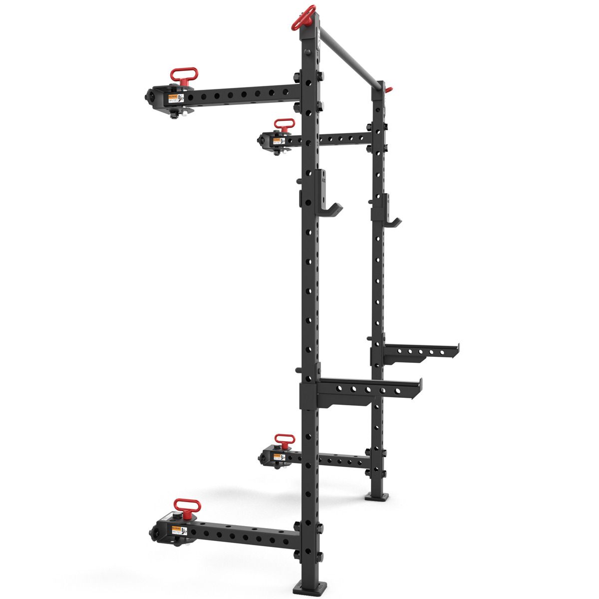 Fold Back Half Rack 500 sammenleggbart 400 kg kapasitet pulverbekledning