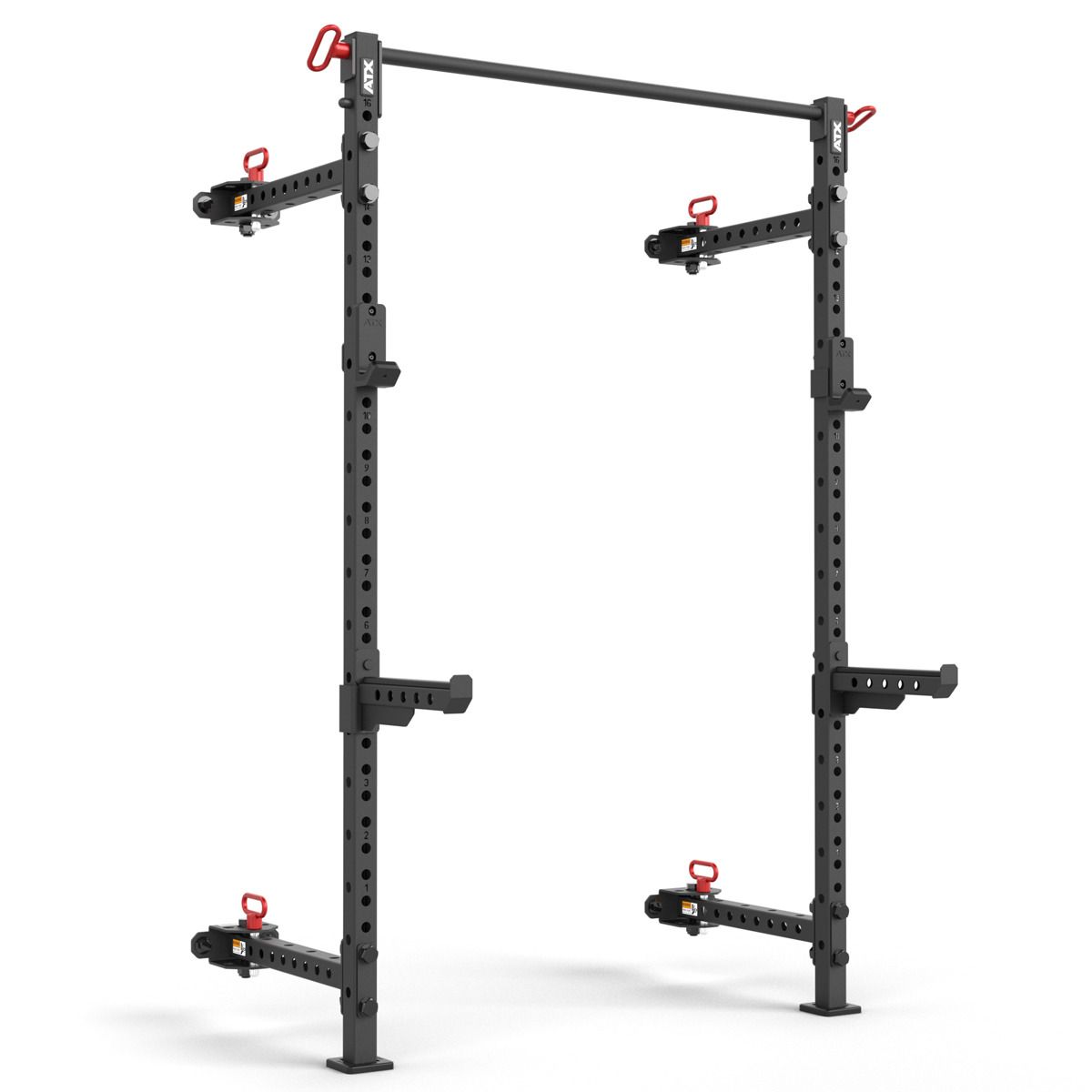 Fold Back Half Rack 500 sammenleggbart 400 kg kapasitet sammenleggbart mekanisme