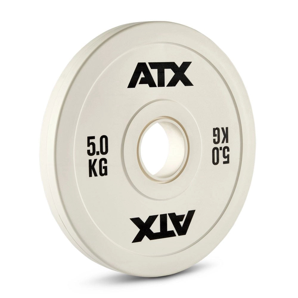 Fractional rubber change plates 5,0 kg gummi 50 mm bakside