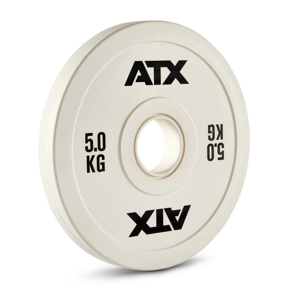 Fractional rubber change plates 5,0 kg gummi 50 mm forfra