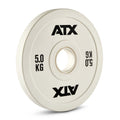 Fractional rubber change plates 5,0 kg gummi 50 mm forfra