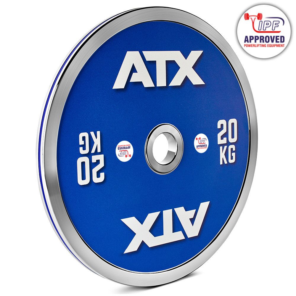 Fractional steel plate 0,25, 0,50, 1,25 og 2,50 kg - ATX