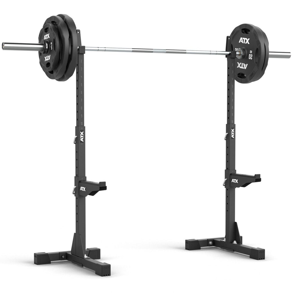 Free Stands squat-stativer 510 montert i treningsrom