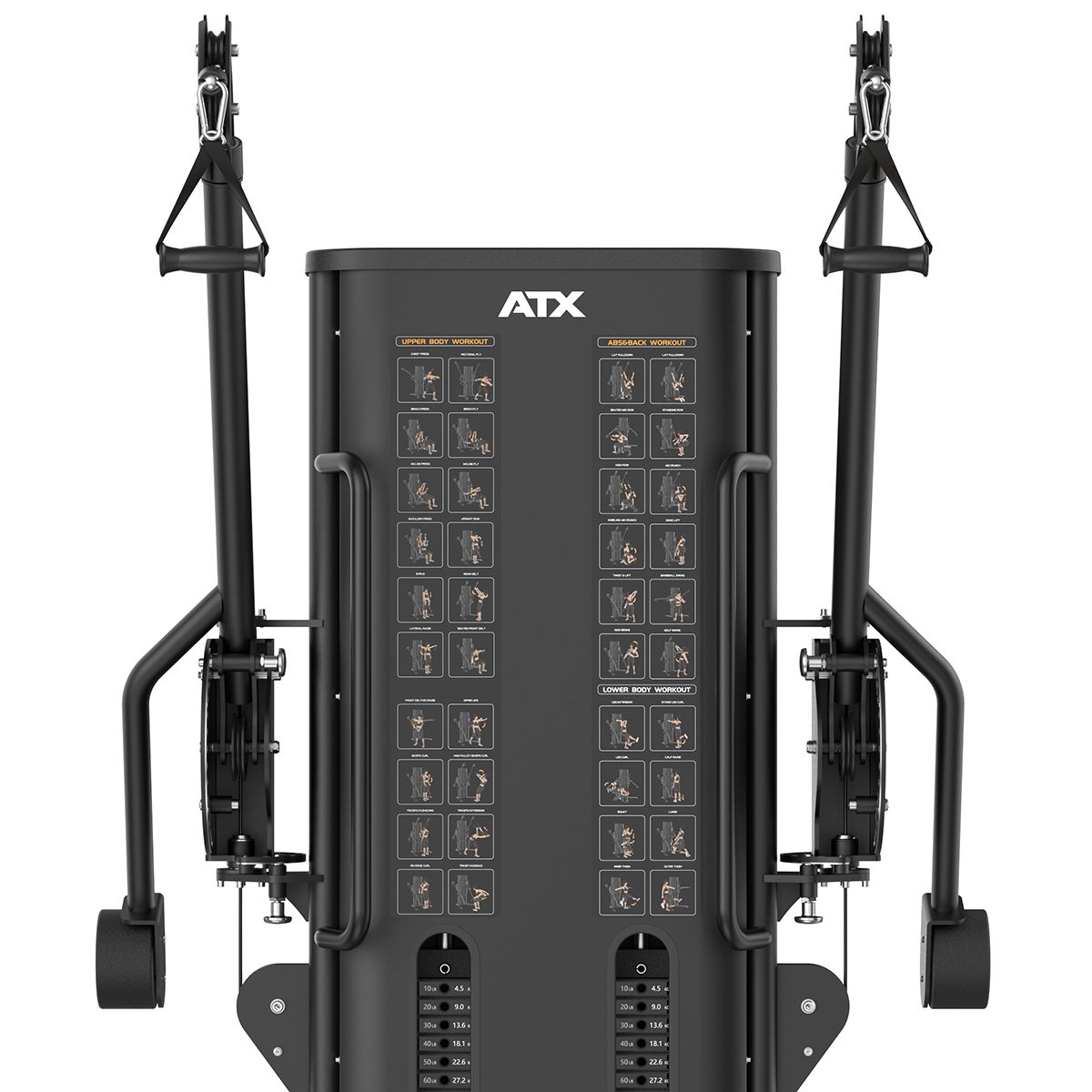 Functional Pull Trainer kabeltrekkstasjon 340 kg bakside