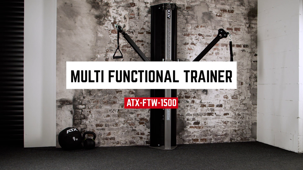 Functional Trainer veggmontert kabelstasjon 80 kg bakside