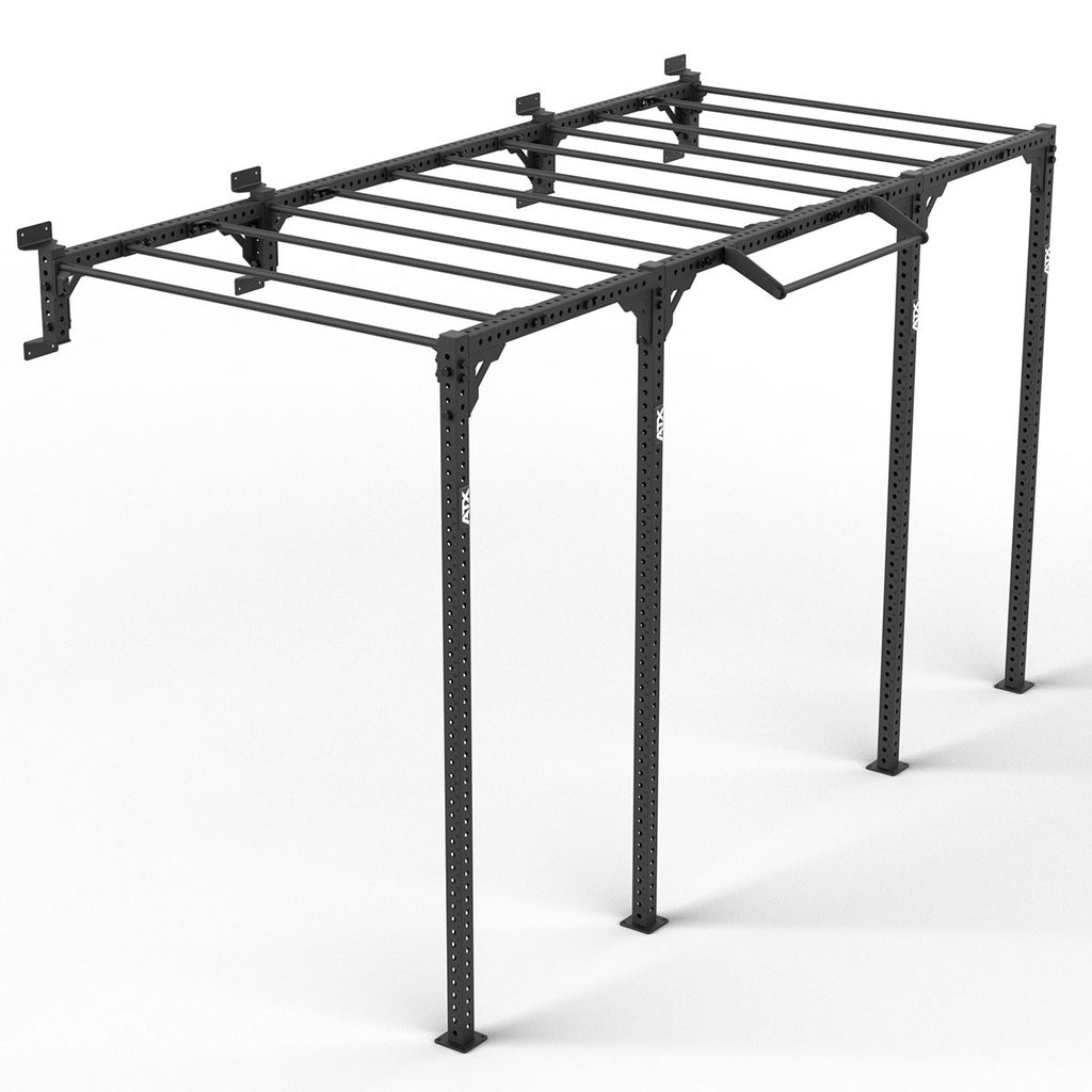 Functional Wall Rig 700 Ladder 3 bakside med monteringsdetaljer