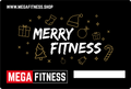 Gavekort med motiv Merry Fitness for hjemmetrening