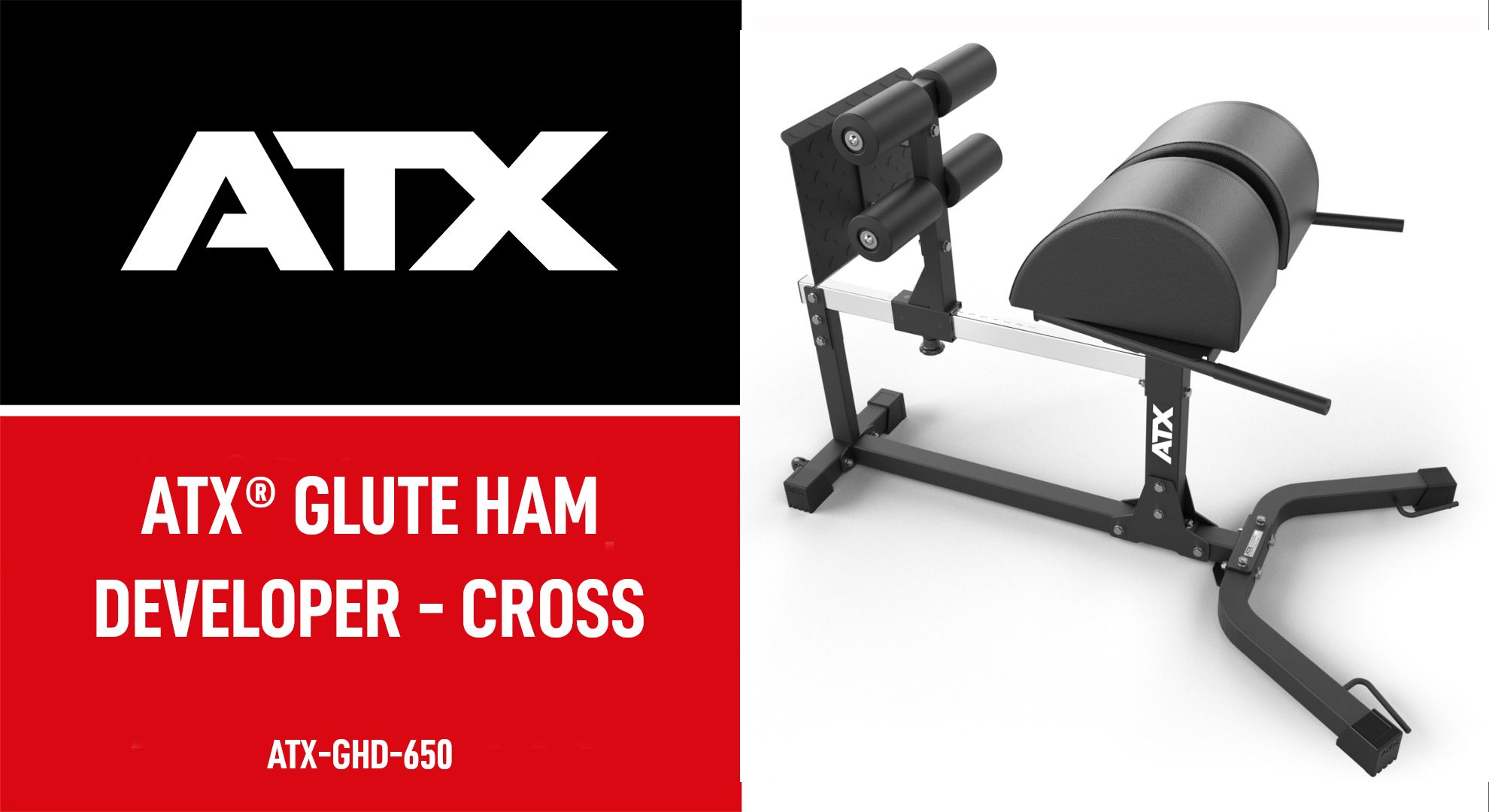 Detalj av Glute Ham Developer Cross 63 kg utstillingsmodell