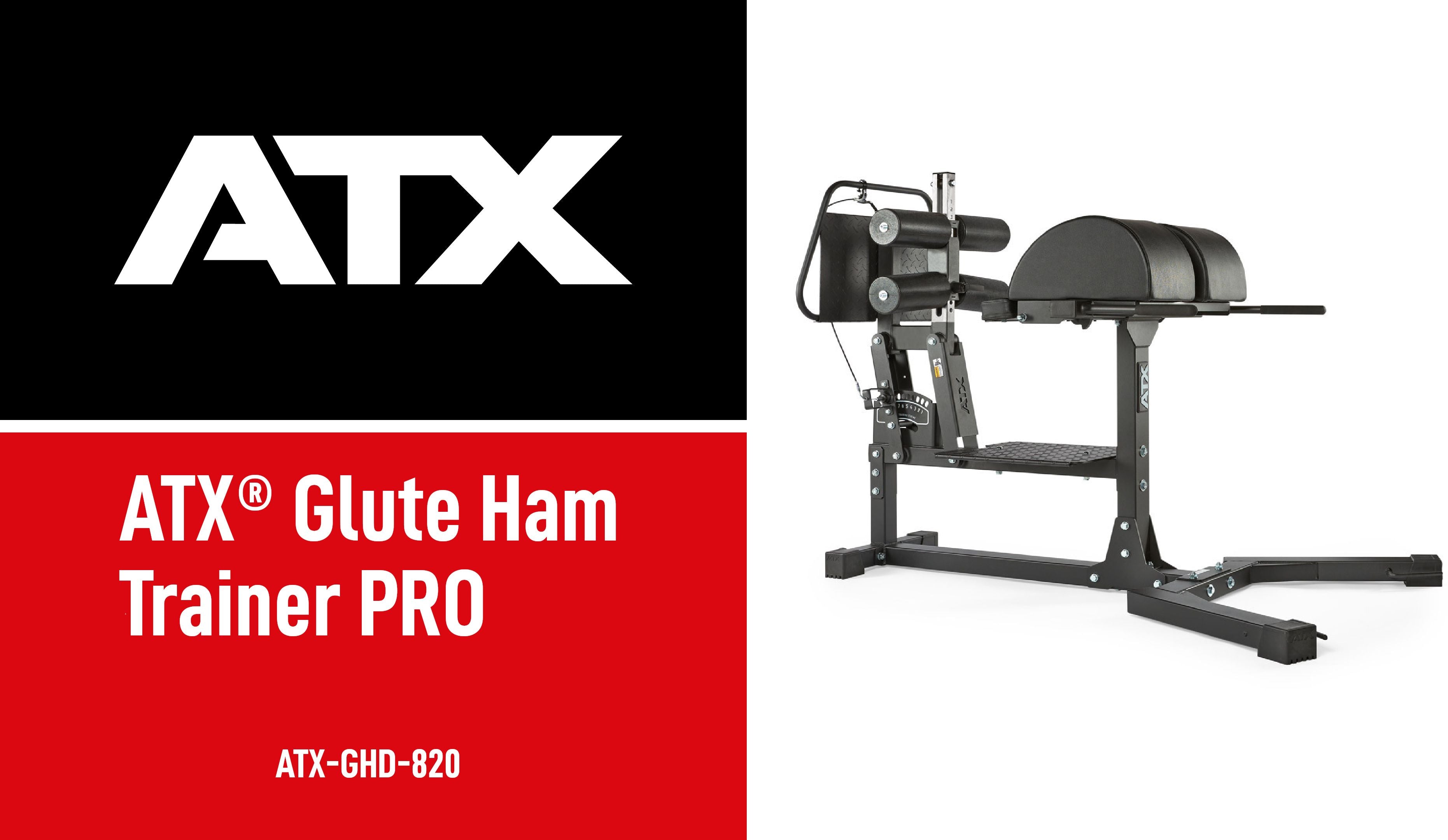 Glute ham trainer PRO 98 kg belastning 500 kg EN 20957 detalj av puter