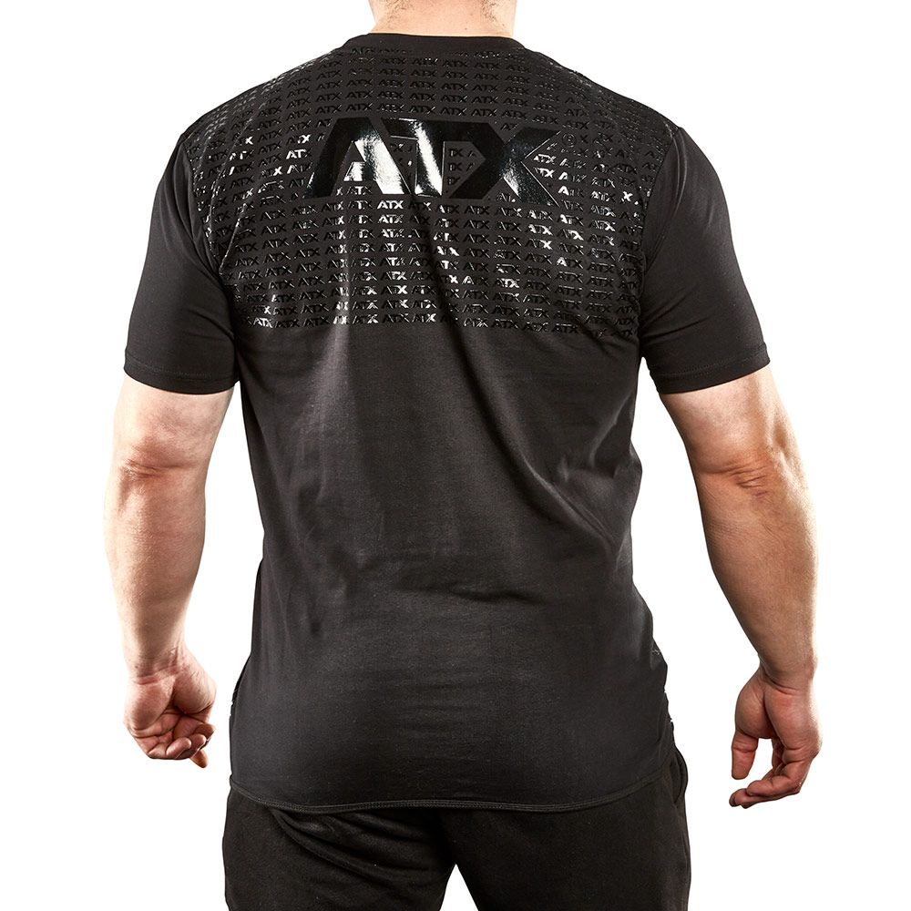 Grip shirt størrelse M-XXL svart bomull/lycra bakside