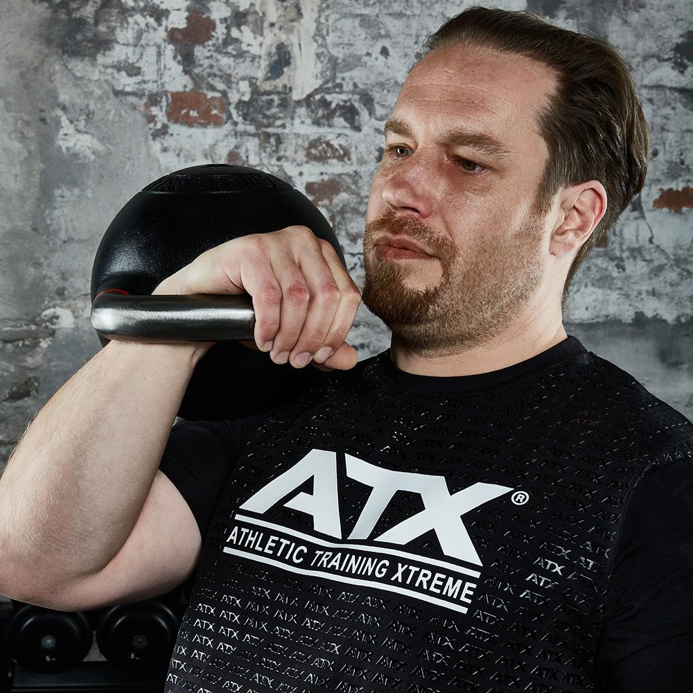 Grip shirt størrelse M-XXL svart bomull/lycra helfigur