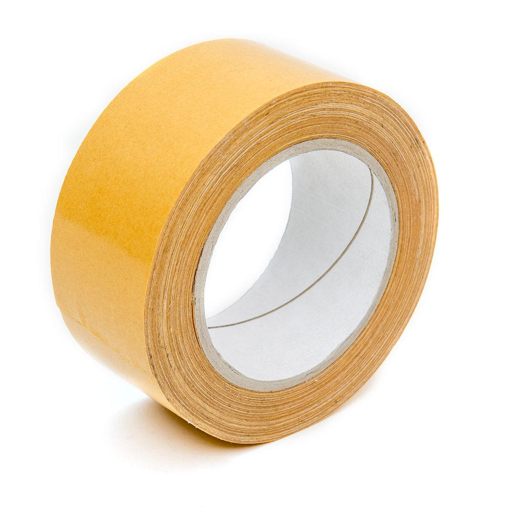 Grip tape dobbeltsidig teip rull 25 m x 50 mm forfra
