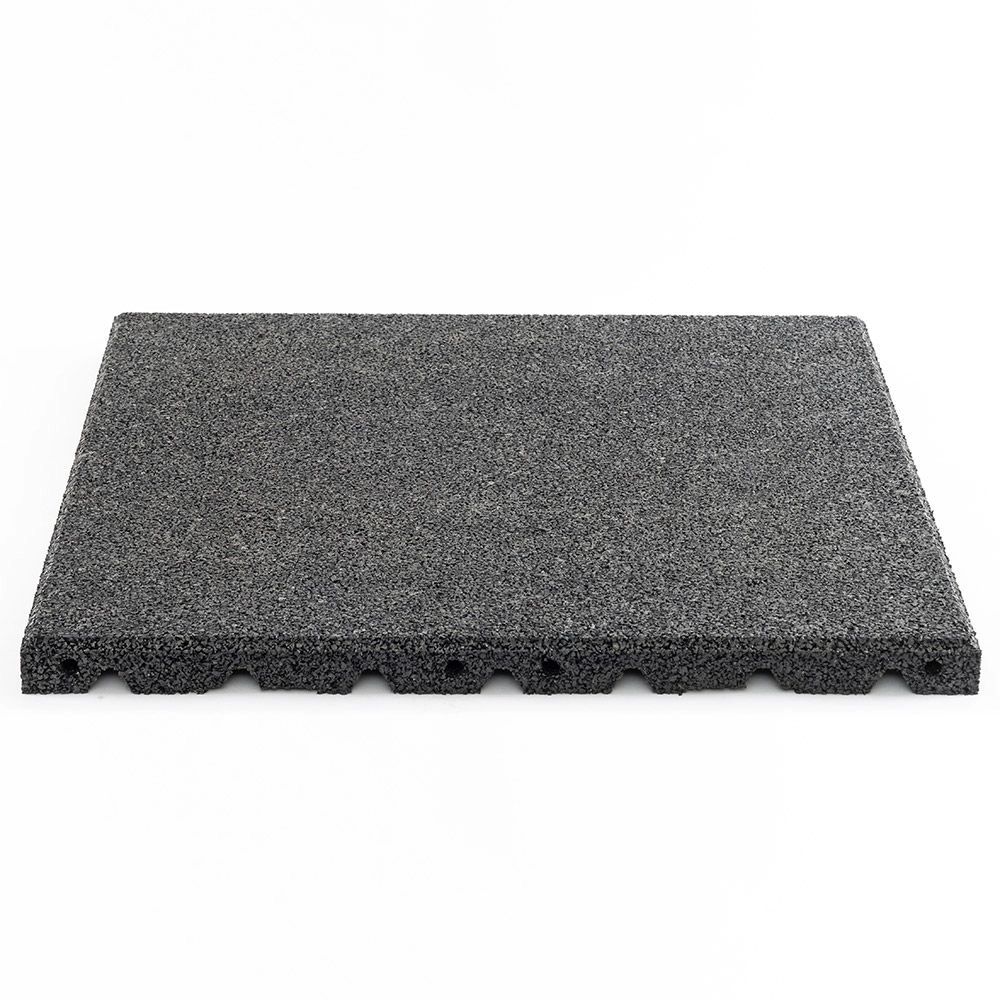 Montert Gulvbeskyttelse for Power Racks modell A-D 30 mm gummigranulat