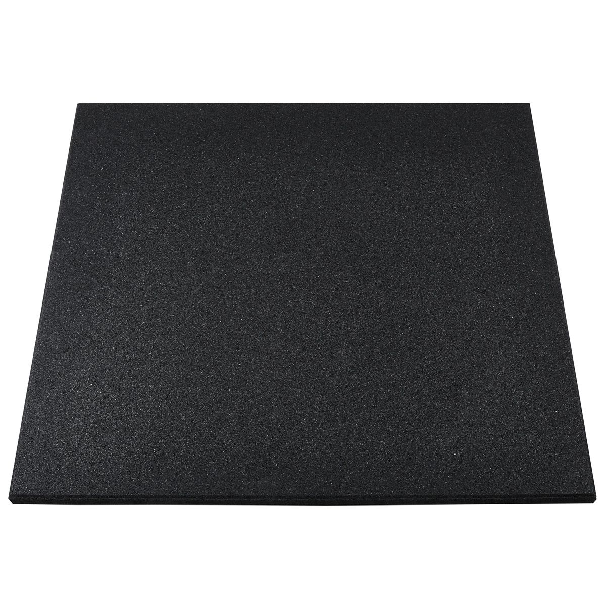 Gulvbeskyttelsesplate gummifliser 100x100 cm 20 mm SBR forfra