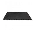 Gulvflis i helgummi 17 mm puzzlesystem basisplate forside